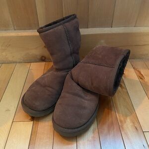 Brown Ugg Suede Boots